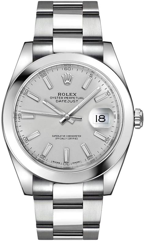 rolex datejust 2017 silver|rolex datejust silver price.